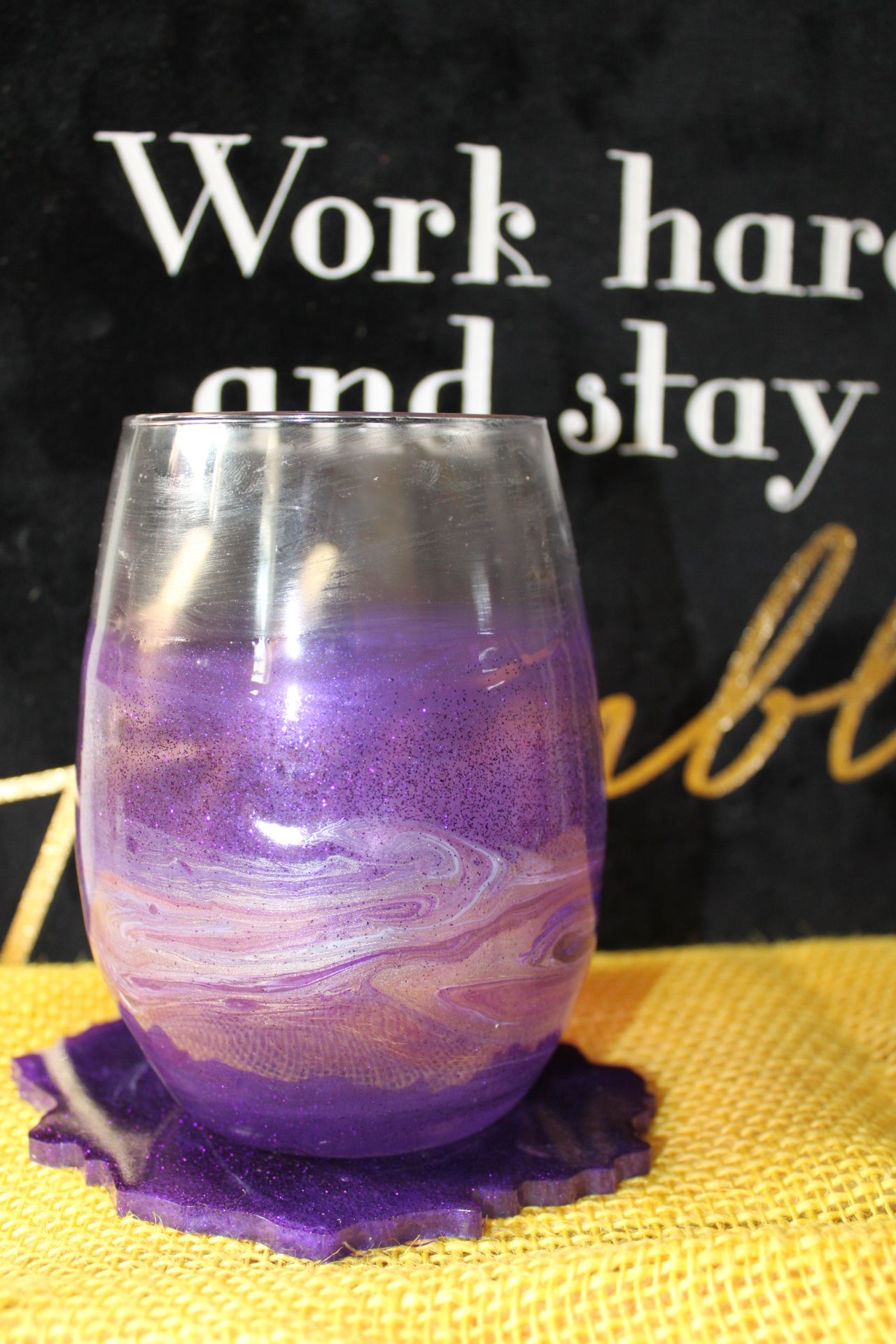 Purple Wine Set