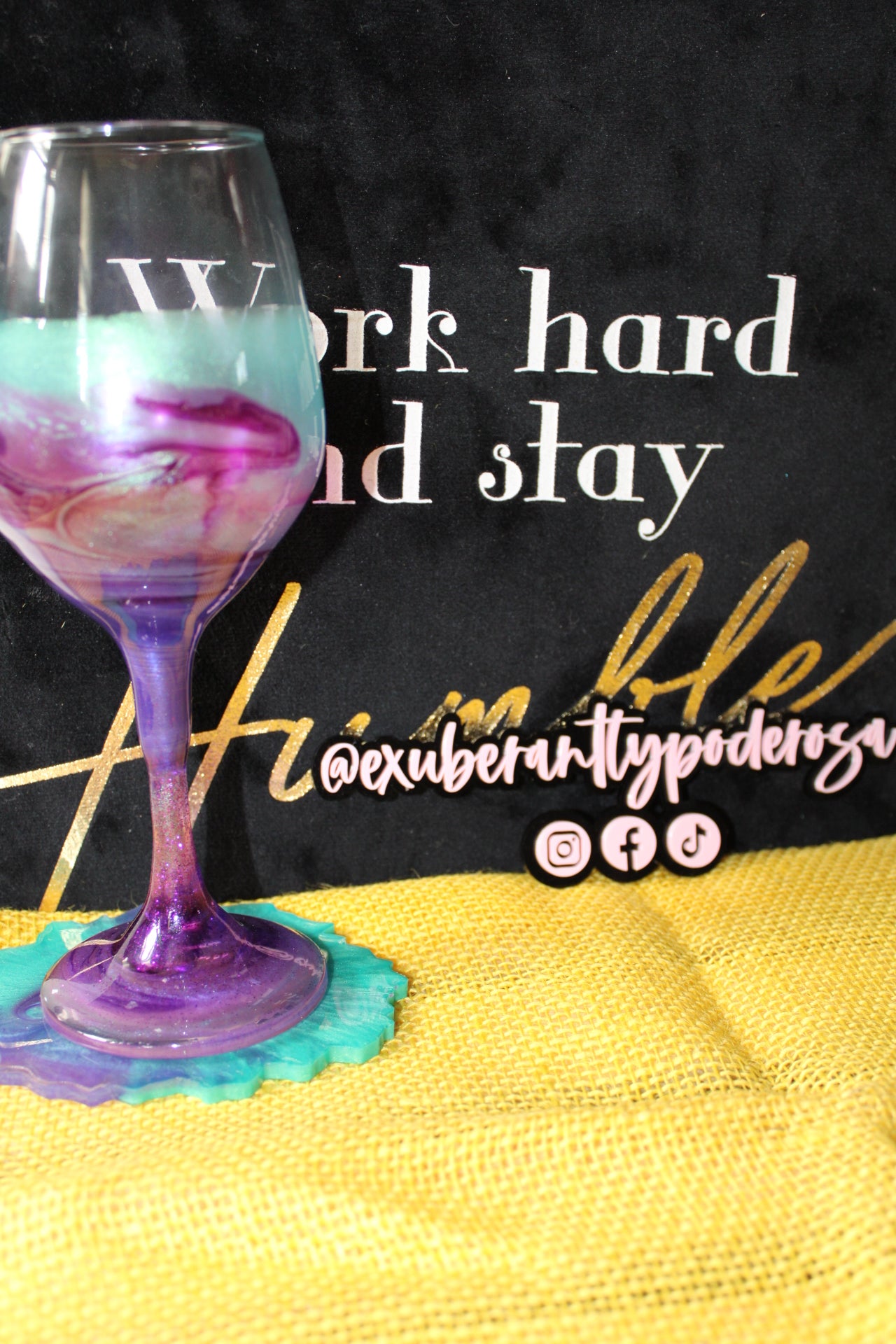 Wine Glass with Stem Set