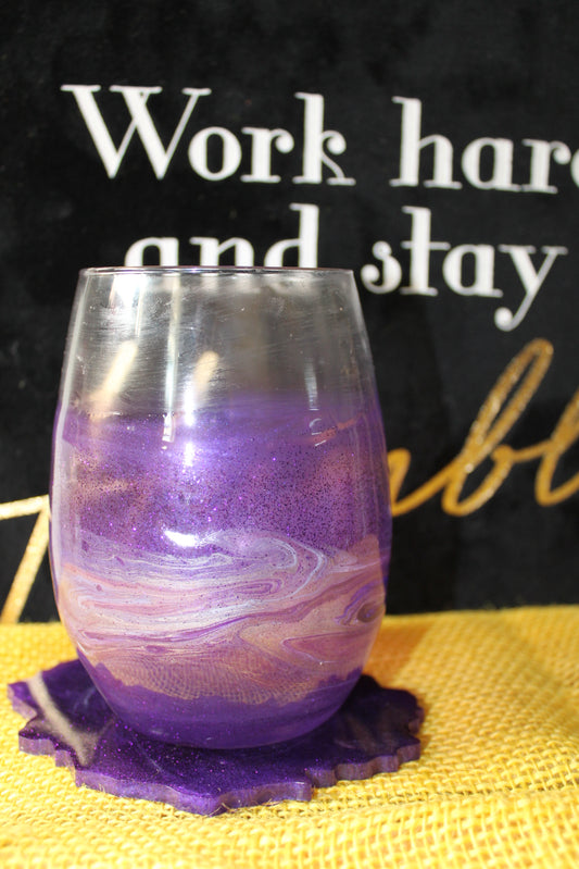 Purple Wine Set