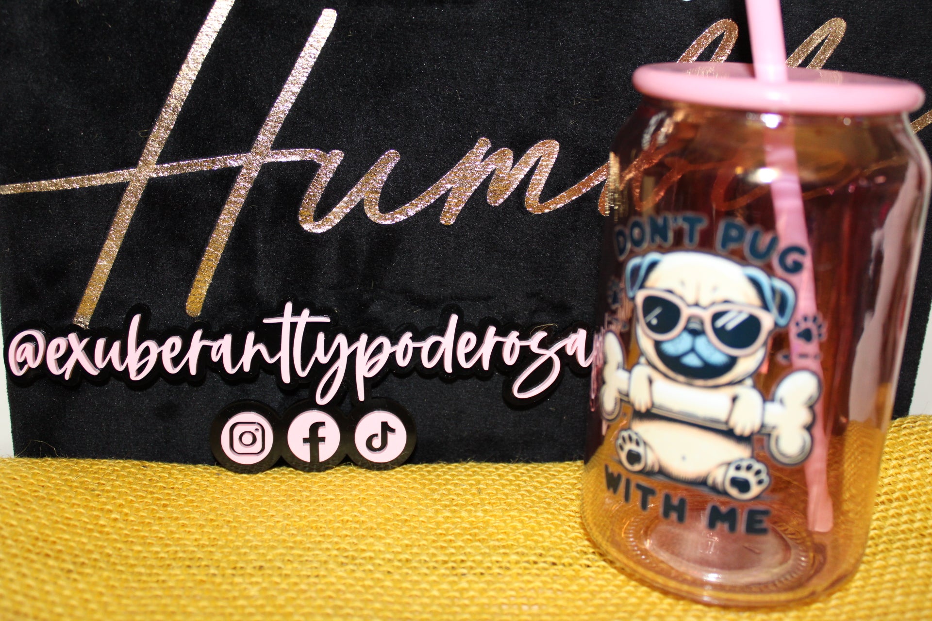 Don't Pug With Me Tumbler