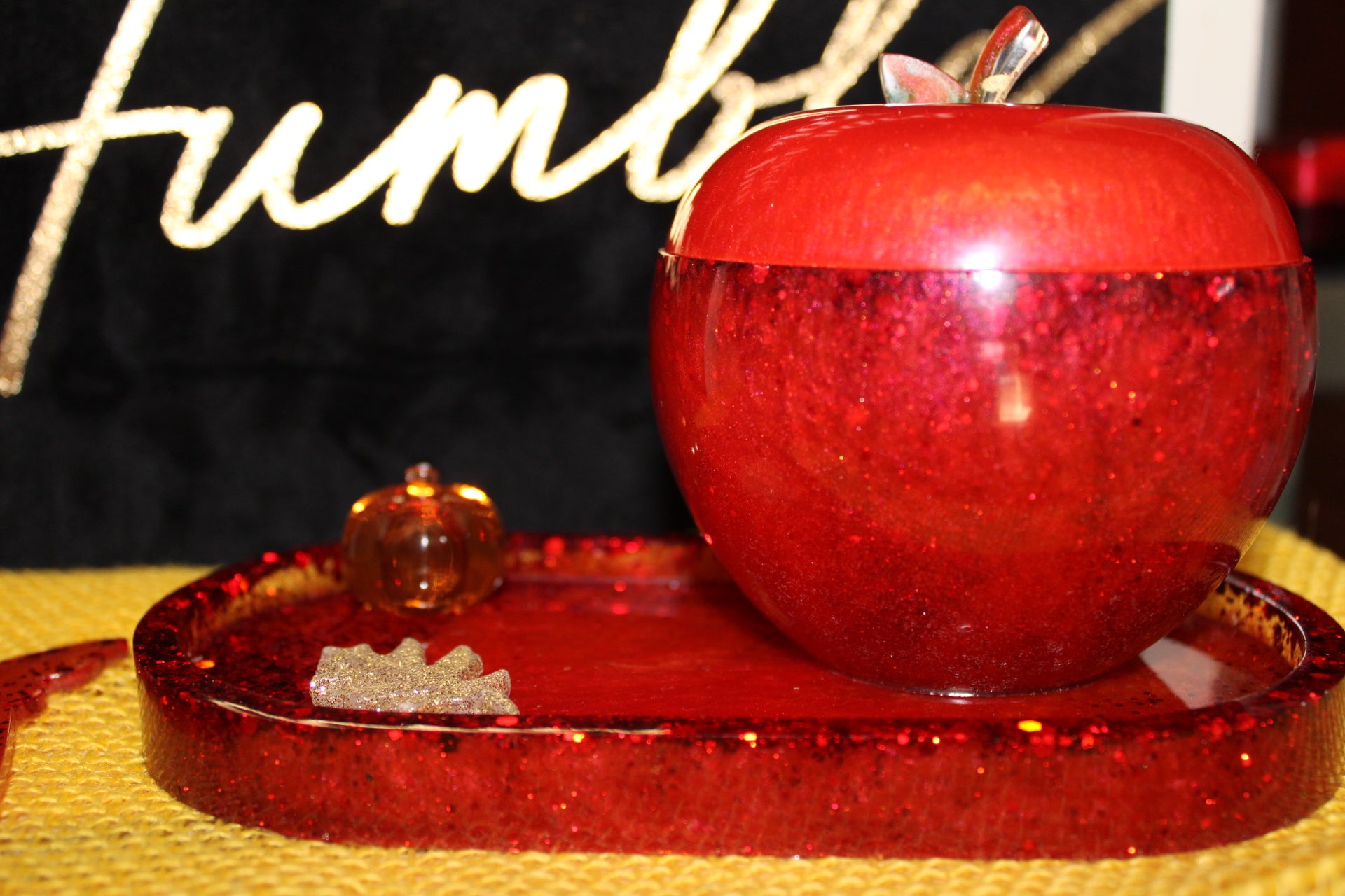 Teachers Candy Apple Red Gift Set