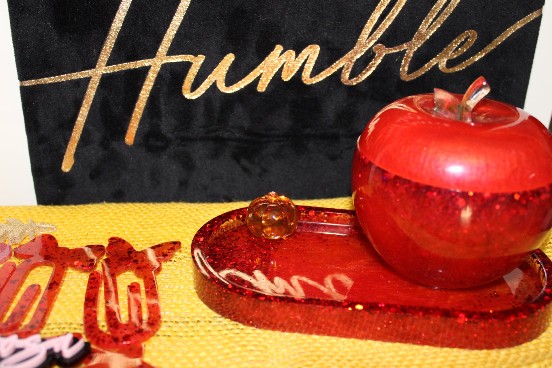 Teachers Candy Apple Red Gift Set