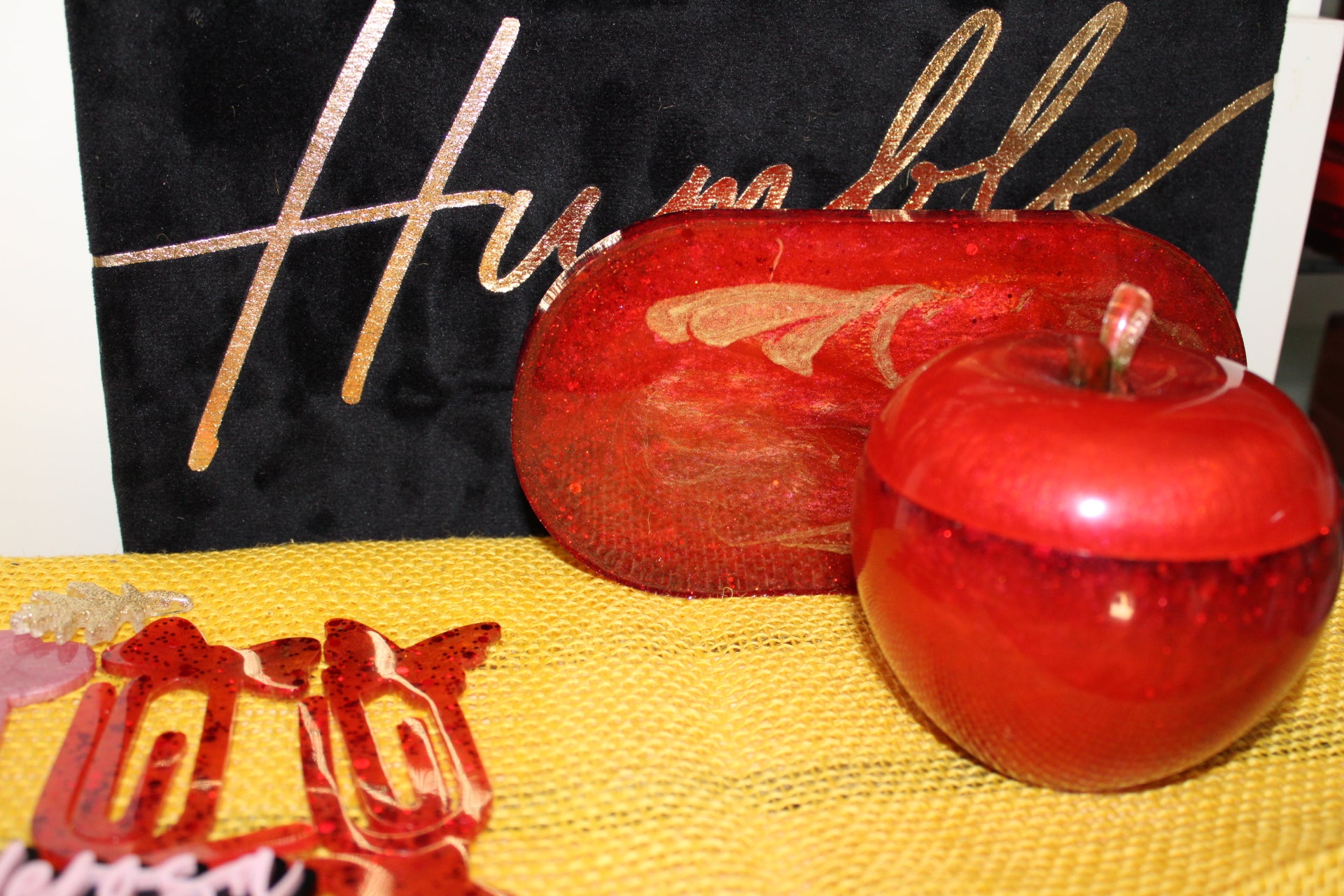 Teachers Candy Apple Red Gift Set