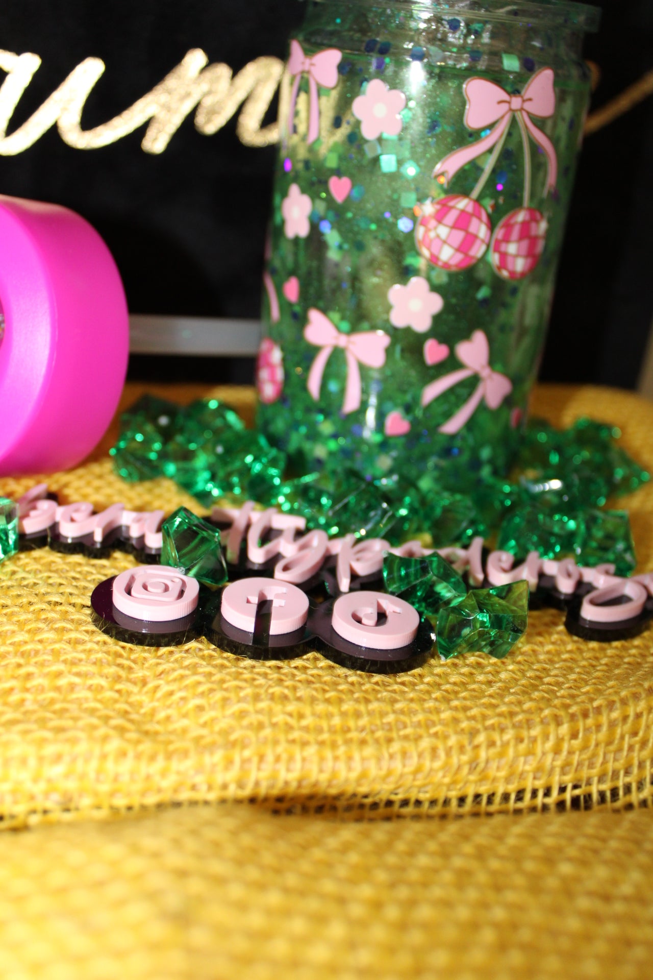 12 Oz  Kids Like More than Pink  Tumbler