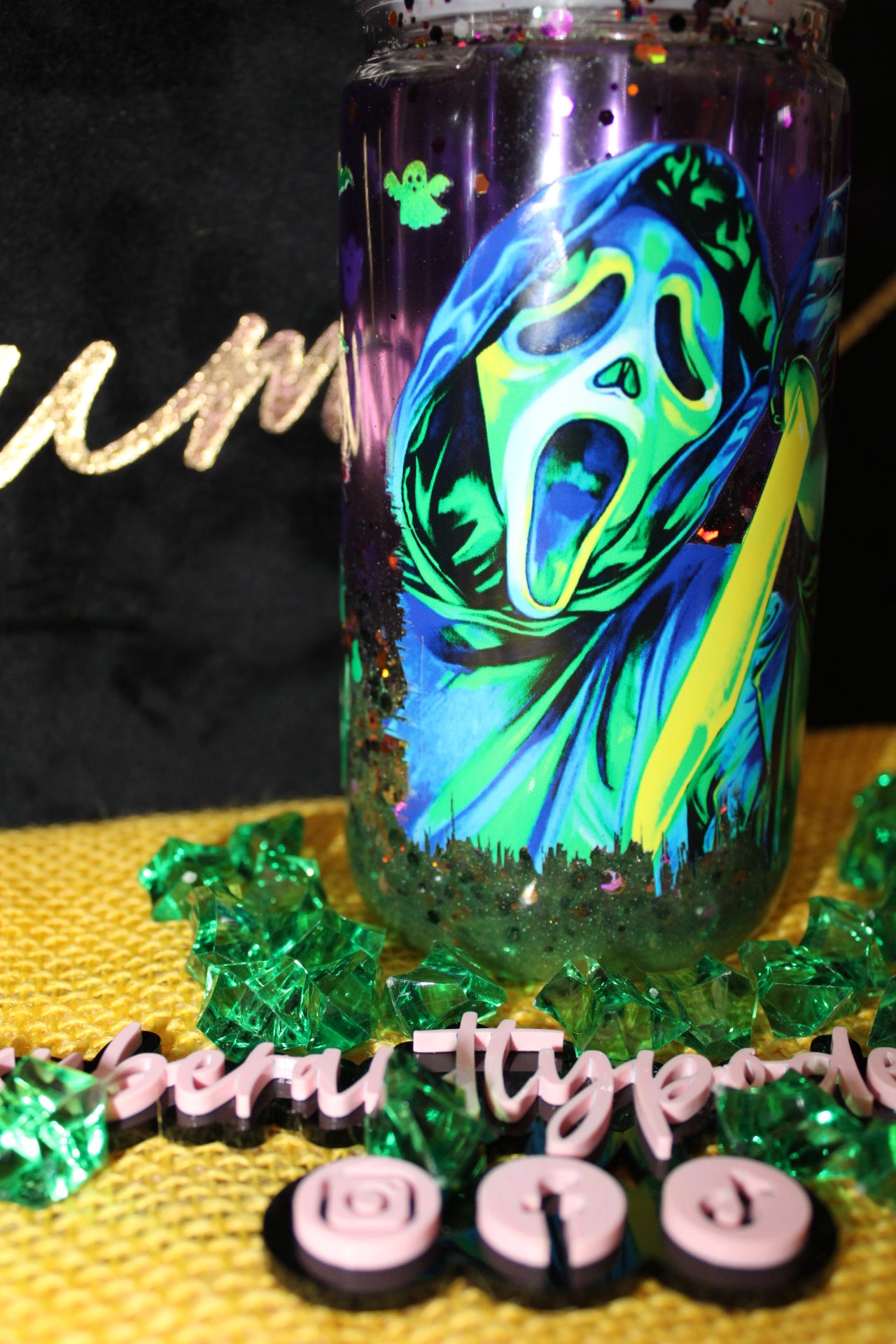 SALE**16 oz Dual Lava Halloween Tumbler